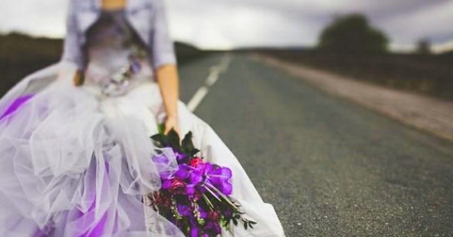 цвет свадебного платья на второй брак